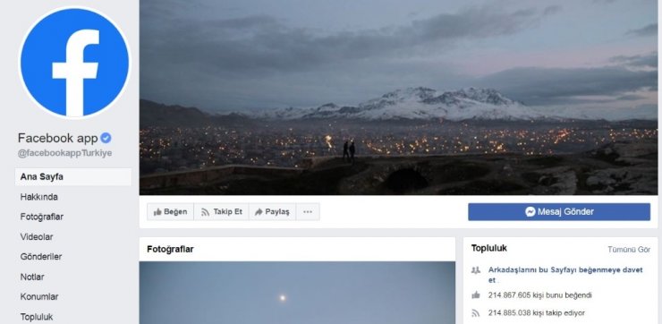 Facebook’tan ‘Van’ jesti