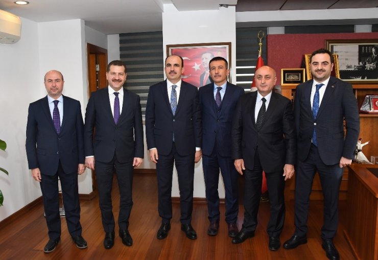 TDBB Başkanı Altay, Bakan Çavuşoğlu’nu ziyaret etti