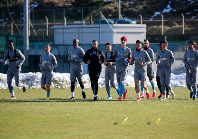 Trabzonspor, Demir Grup Sivasspor maçı hazırlıklarına başladı