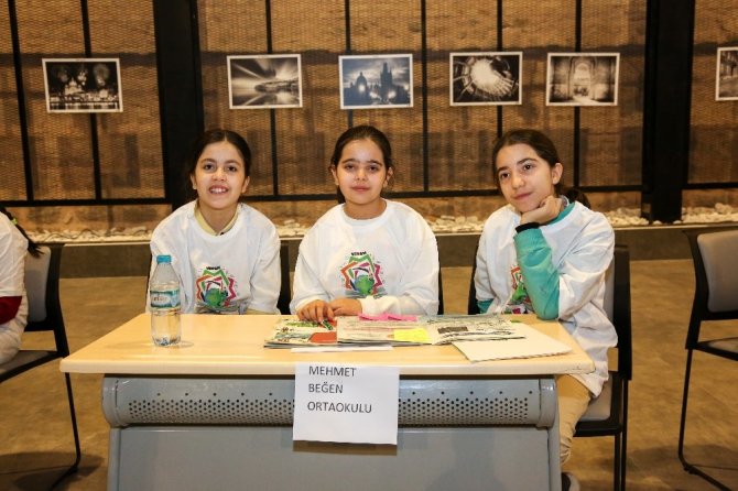 Meram’da çekişmeli geçen bilgi yarışmasında iki ortaokul birinciliği paylaştı
