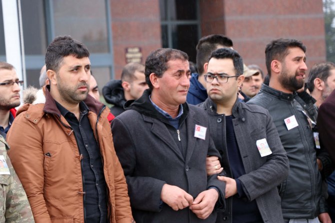 İdlib şehidi Ertürk'ün cenazesi, Gaziantep'e getirildi