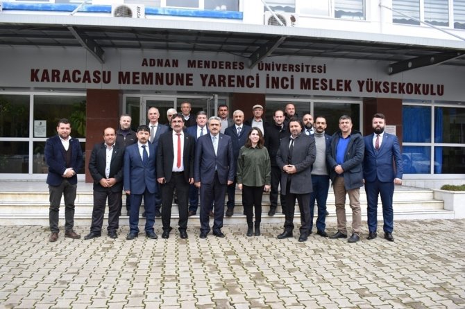 MHP Aydın İl Başkanı Alıcık’tan Karacasu ziyareti