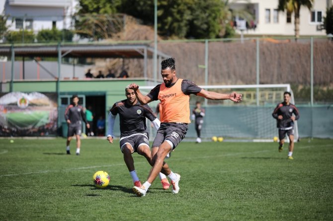 Alanyaspor, Beşiktaş maçı hazırlıklarını sürdürdü