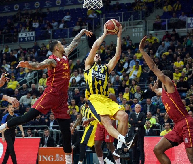 ING Basketbol Süper Ligi: Fenerbahçe Beko: 75 - Galatasaray: 80