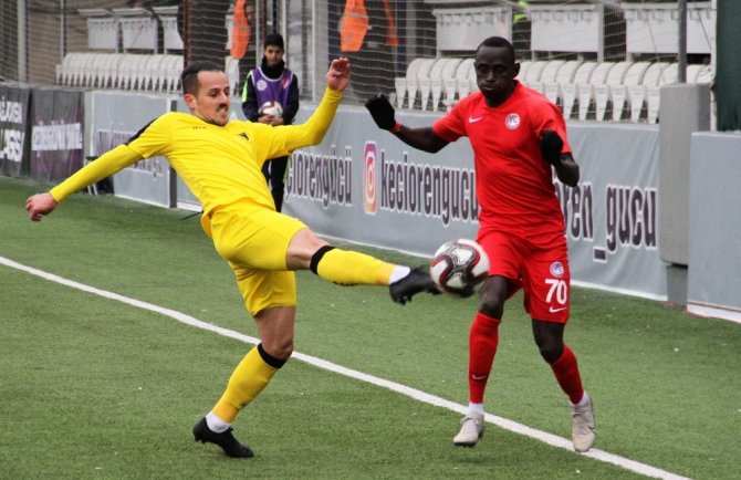TFF 1. Lig: Keçiörengücü: 0 - İstanbulspor: 0