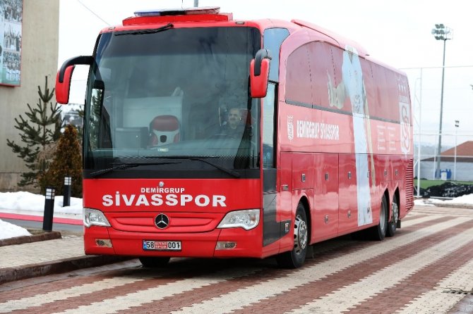 Sivasspor, Ankara’ya gitti