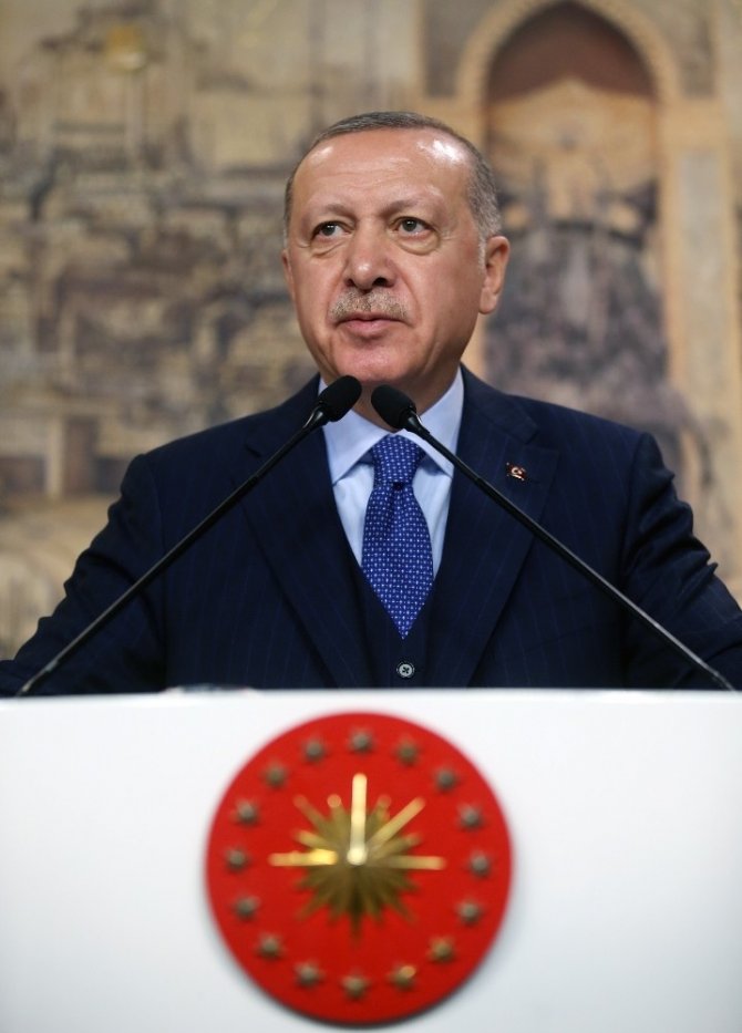 Cumhurbaşkanı Erdoğan: "2020 hedefi 58 milyon turist, 41 milyar dolar turizm geliri"