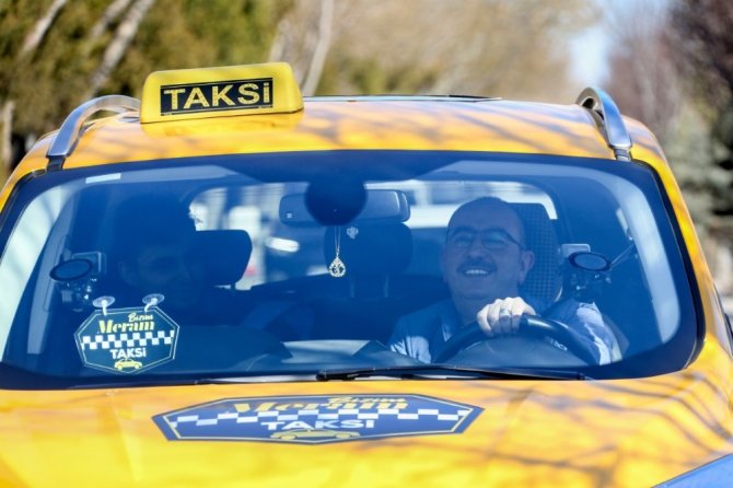 Başkan Kavuş ‘Bizim Meram Taksi’ ile Meram yollarında