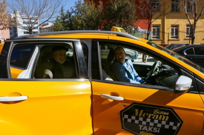 Başkan Kavuş ‘Bizim Meram Taksi’ ile Meram yollarında
