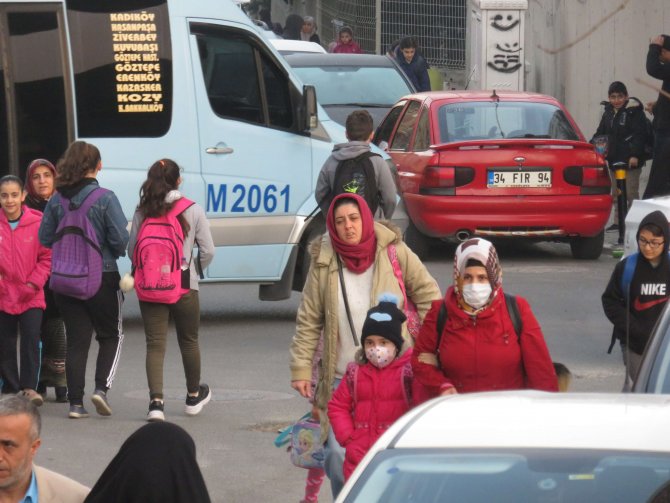 Koronavirüs tatili öncesi İstanbul'daki okullarda bugün