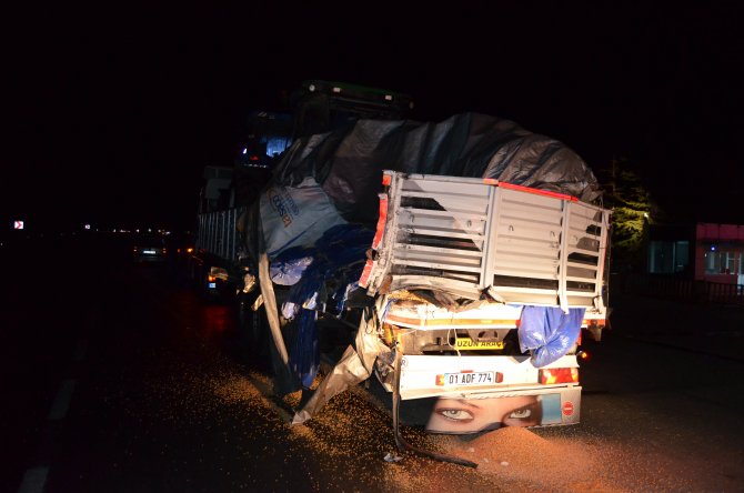 Aksaray'da yolcu otobüsü TIR'a çarptı: 44 yaralı
