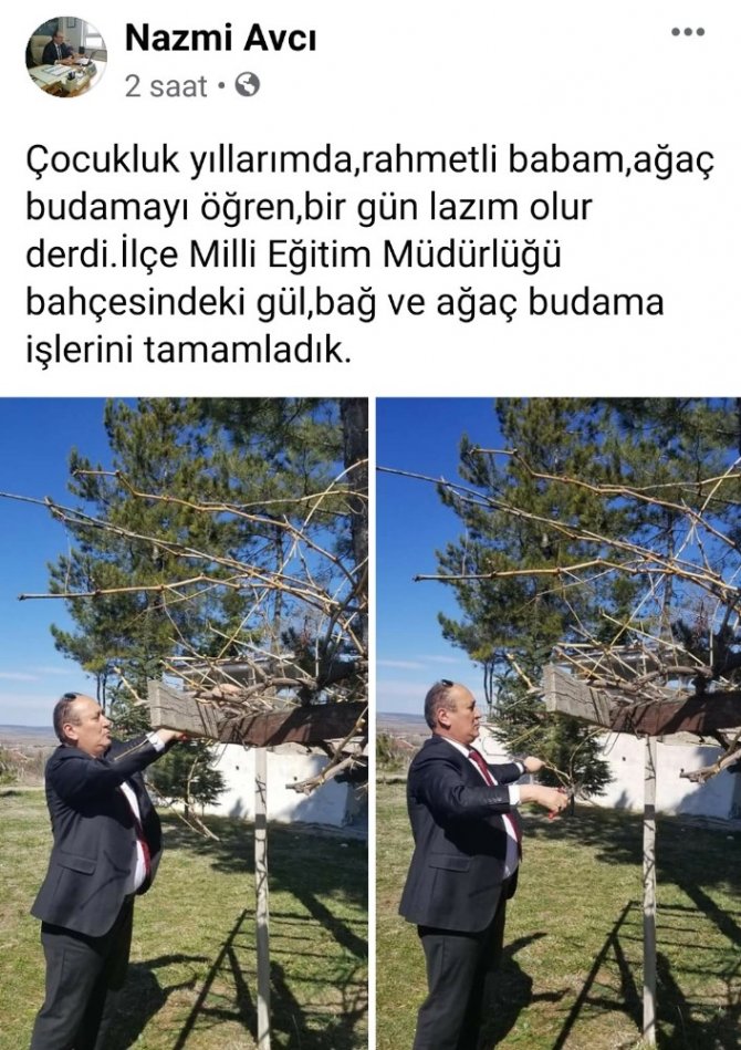 Bir eğitimciden anlamlı paylaşım