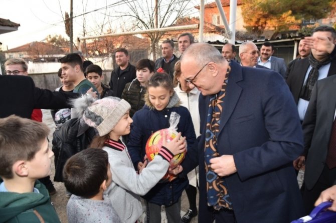 Öğrencilere bir müjde de Başkan Ergün’den