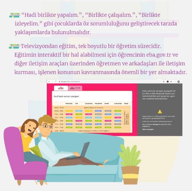 Anadolu Üniversitesinden TV ile öğretime yönelik tavsiyeler