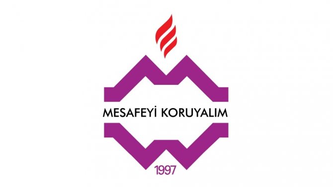 Yeni logo ’’Mesafeyi Koruyalım’’ mesajı veriyor