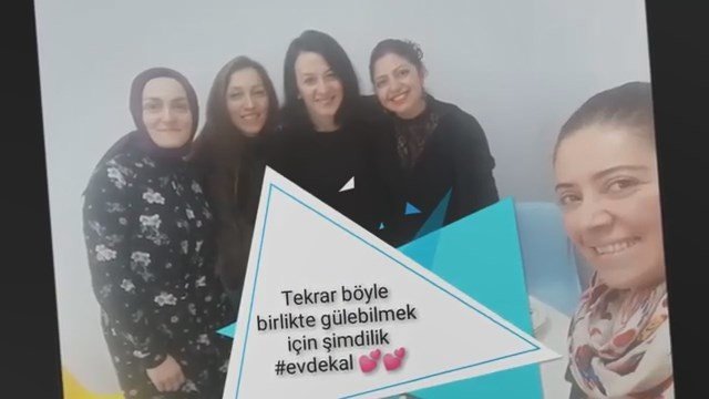 Bursa’da öğretmenlerden öğrencilere ‘Evde Kal’ çağrısı