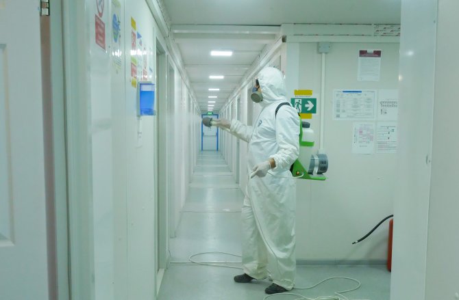 Akkuyu Nükleer Güç Santrali'nde koronavirüs önlemi