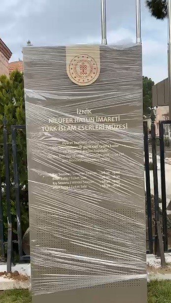 8 yıldır kapalı olan İznik Müzesi’ndeki restorasyon 1 hafta sonra bitiyor