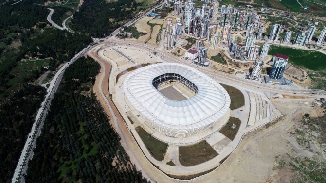 Adana’nın yeni stadyumunda sona gelindi
