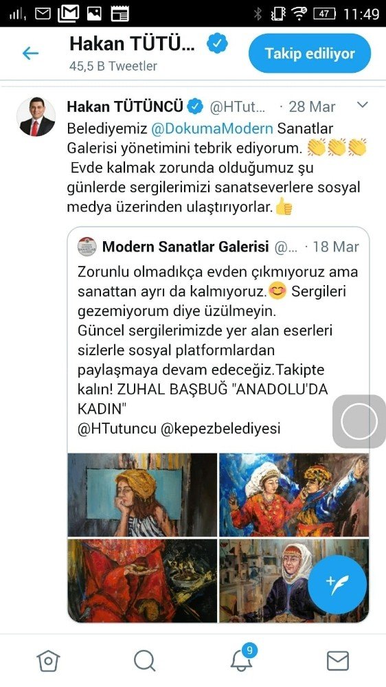 Kepez kültür sanat hizmetini evlere taşıdı