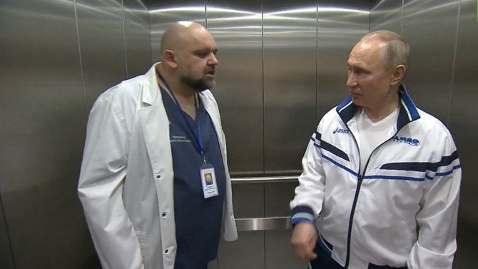 Putin’e eşlik eden başhekimde korona virüs tespit edildi