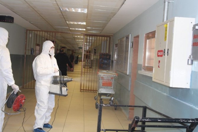 Van Ceza İnfaz Kurumlarında korona virüsü tedbirleri