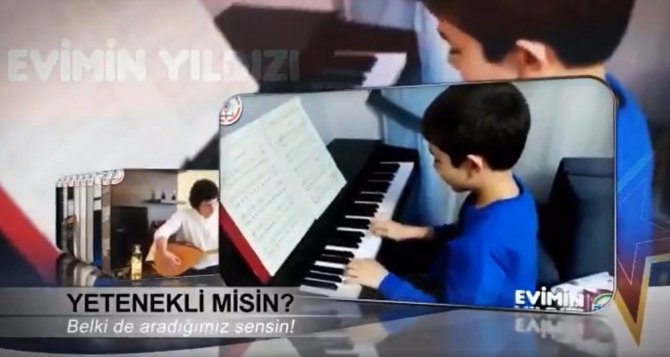 ’Evimin Yıldızı’ projesi ile öğrenciler evden yarıştı