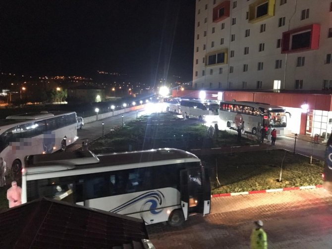 Cezayir’den gelen Türk vatandaşlar Tokat’ta karantinaya girdi