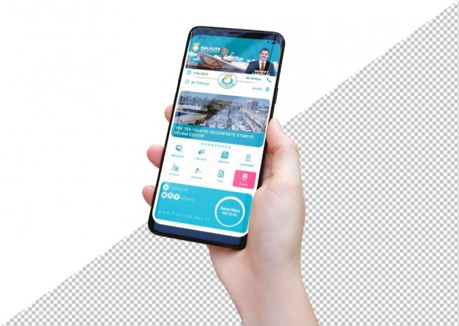 Haliliye’de mobil uygulama sistemi
