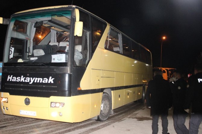 Irak’tan Türkiye’ye getirilen işçiler karantinaya alındı