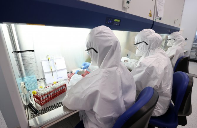 Ankara Şehir Hastanesi'nde koronavirüs teşhis ve tedavi süreçleri görüntülendi