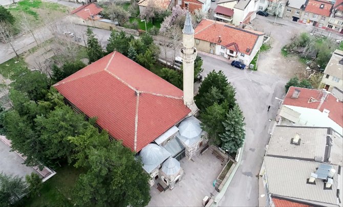 Konya'da tarihi Seyyid Harun Veli Camisi'nde sessizlik