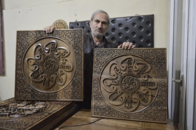 Ağaçları sanat eserine dönüştürüyor