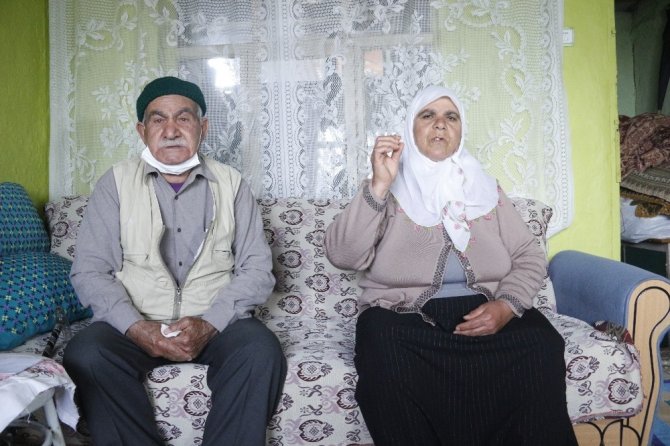 Cumhurbaşkanı Erdoğan ile görüşen yaşlı çift: 