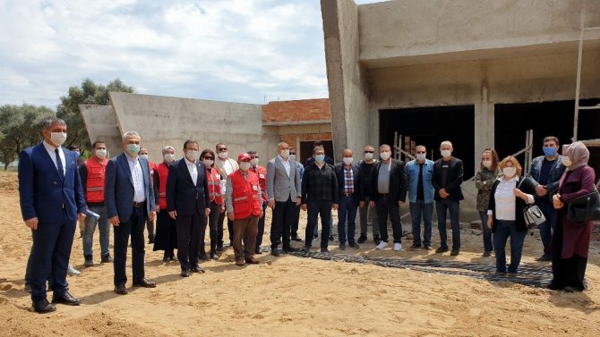 Türk Kızılayı’nın Nazilli’deki ilk anaokulu tamamlanıyor