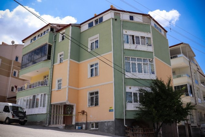 Karaman’da bir apartman karantinaya alındı