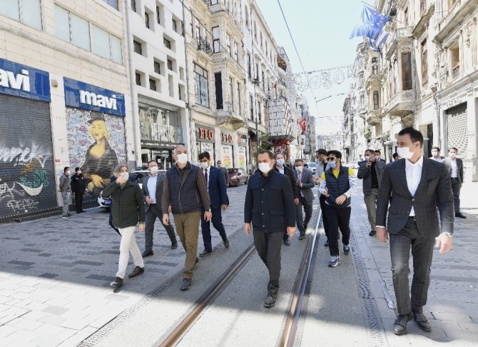 ’Beyoğlu Kültür Yolu’ çalışmaları devam ediyor