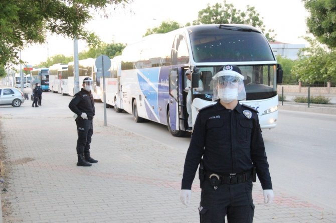 KKTC’den gelen 288 kişi, Karaman’da karantinaya alındı
