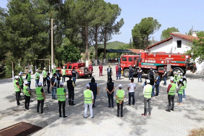 Yeni atanan mühendis ve orman muhafaza memurlarına eğitim