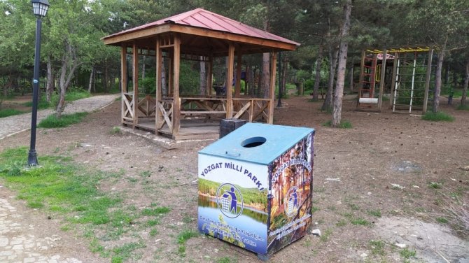 Yozgat Çamlığı Milli Parkı'nda korona sessizliği