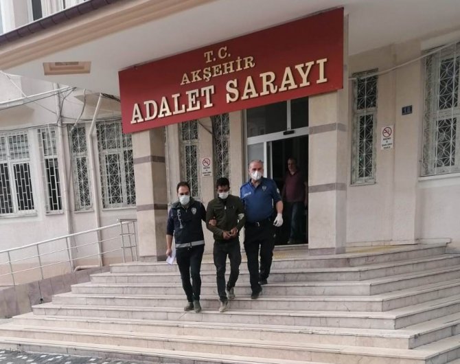 Konya'da motosiklet hırsızı tutuklandı