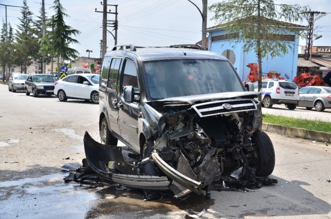 Samsun’da sanayide kaza: 1 yaralı