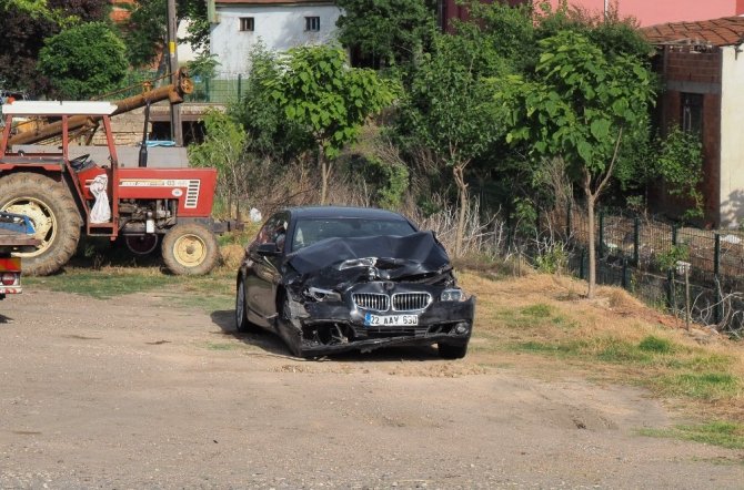 Edirne’de trafik kazası: 4 yaralı