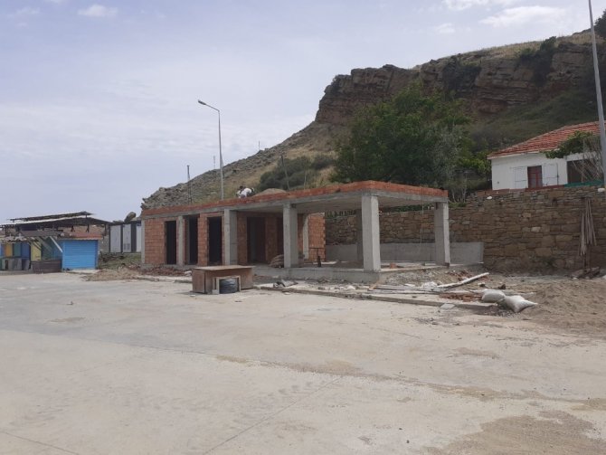 Gökçeada’da arkeolojik sit alanına kaçak inşaat yapıldı iddiası