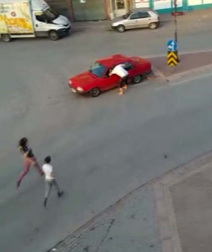 Kavşakta drift yapan sürücüye 6 bin 100 lira ceza