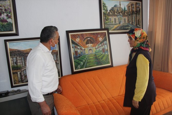 Seydişehir Belediye Başkanı Tutal'dan ressam Kırdar'a ziyaret
