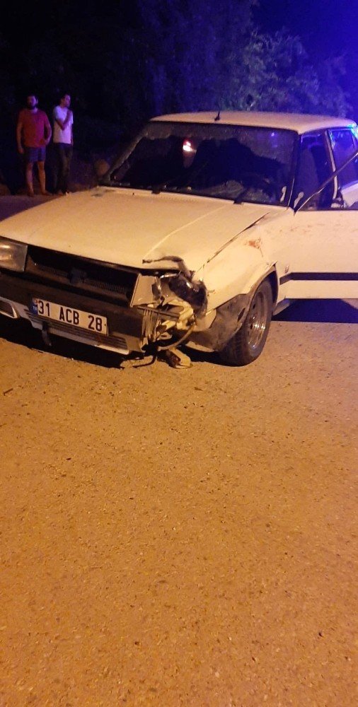 Hatay Arsuz’da trafik kazası: 1 ölü, 2 yaralı