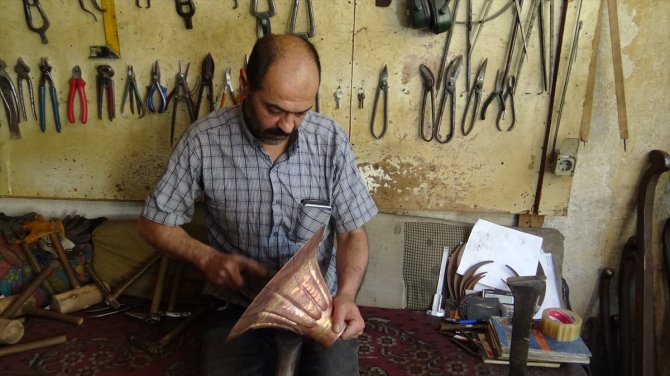 Devasa alem Konya'daki Kurtuluş Ulu Camii için yapılıyor