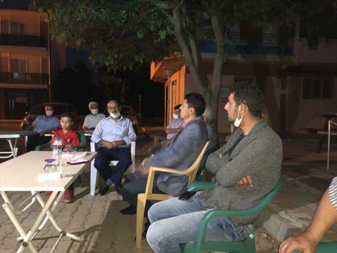AK Parti Hüyük İlçe Teşkilatı'ndan mahalle ziyareti