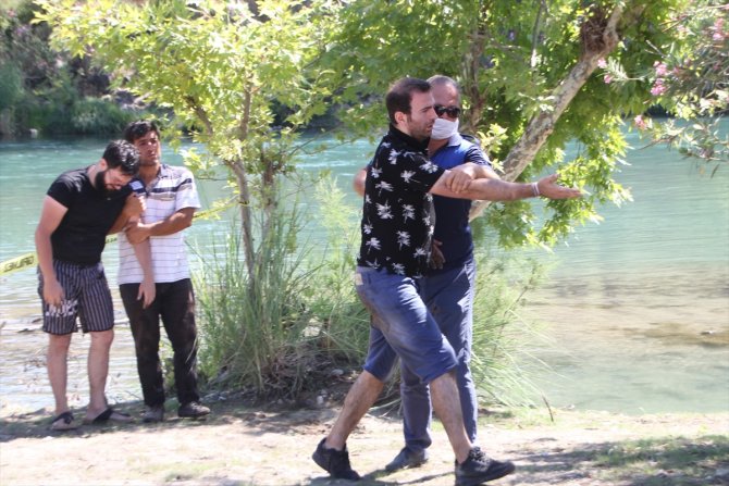 Antalya'da ırmağa giren kişi boğuldu